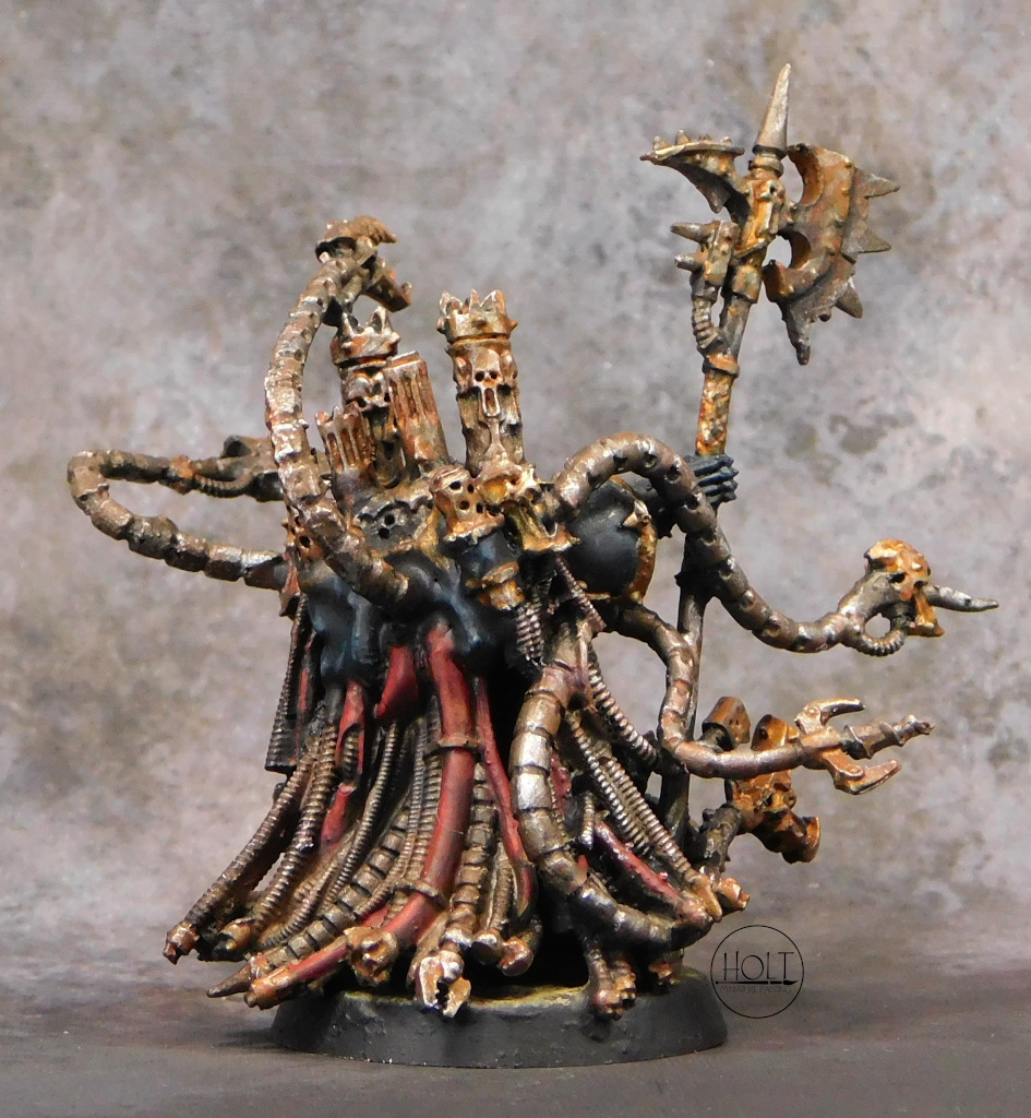 Black Legion Chaos Space Marine Warpsmith – K.C. Holt Miniature Painting